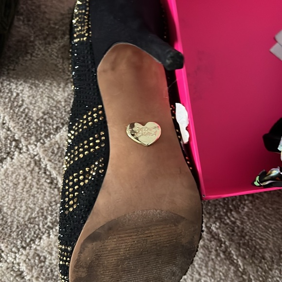 Open toed Betsey Bling Bootie - Picture 4 of 5